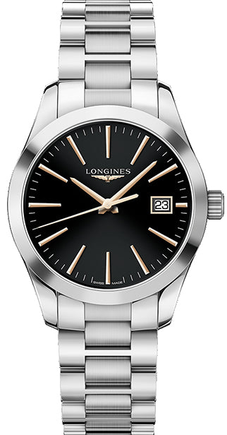Longines Watch Conquest Classic Ladies - Black