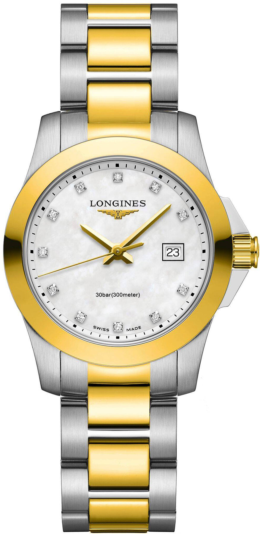 Longines Watch Conquest Ladies - Silver