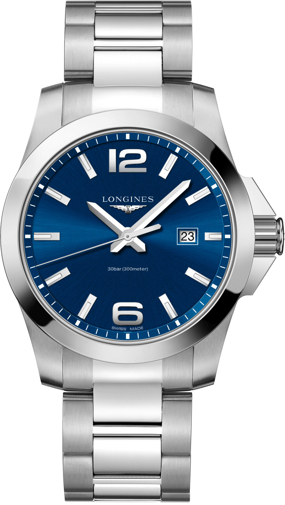 Longines Watch Conquest Mens - Blue