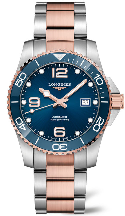 Longines Watch HydroConquest Mens - Blue
