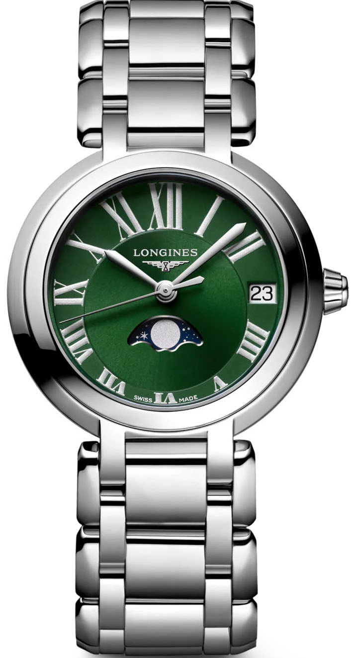 Longines Watch PrimaLuna Green Ladies