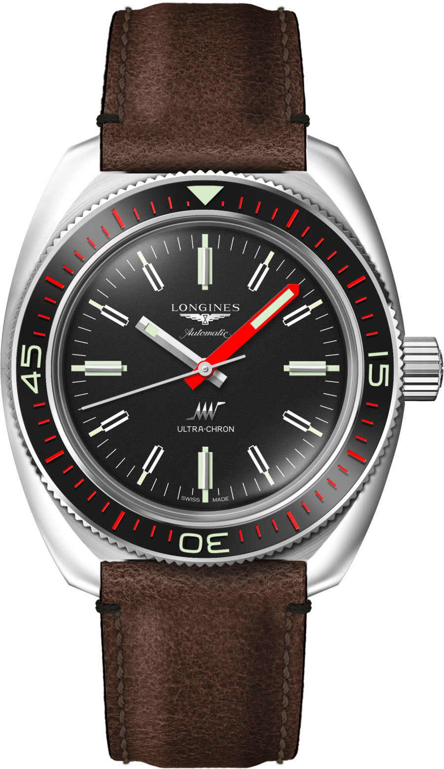 Longines Watch Ultra-Chron Box Edition - Black