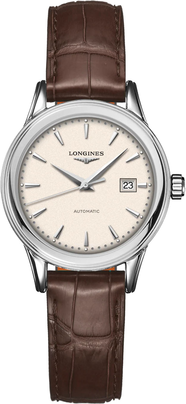 Longines Watch Flagship Ladies - Cream