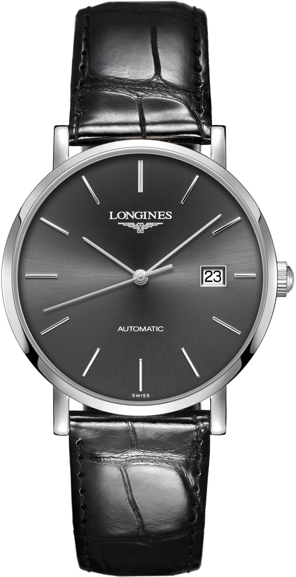 Longines Watch Elegant Collection Mens - Grey