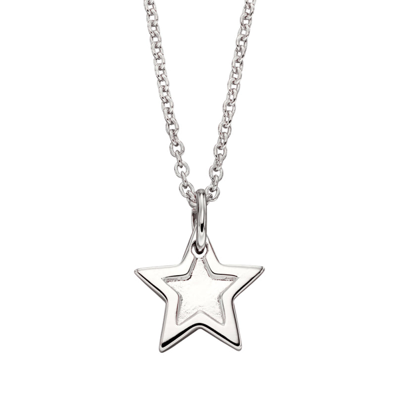 Little Star Sterling Silver Layla Star Childs Necklace