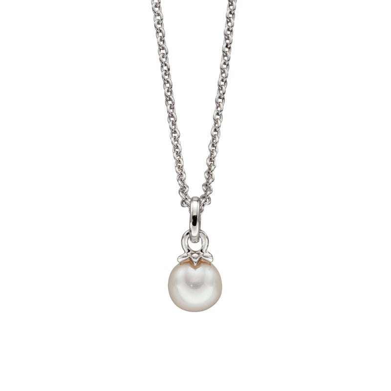 Little Star Sterling Silver Pearl Isla Childs Necklace