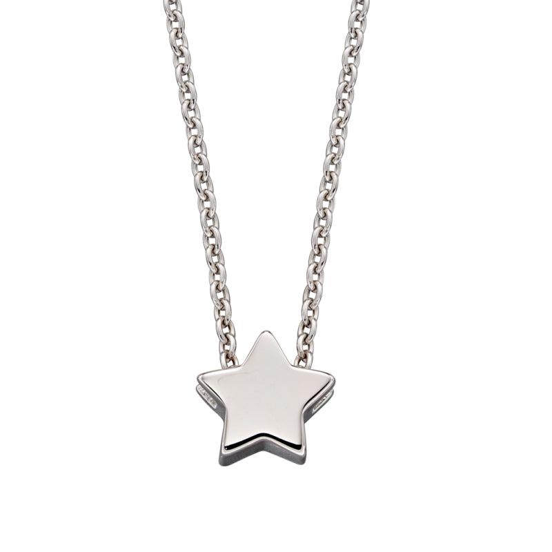 Little Star Sterling Silver Alice Star Childs Necklace