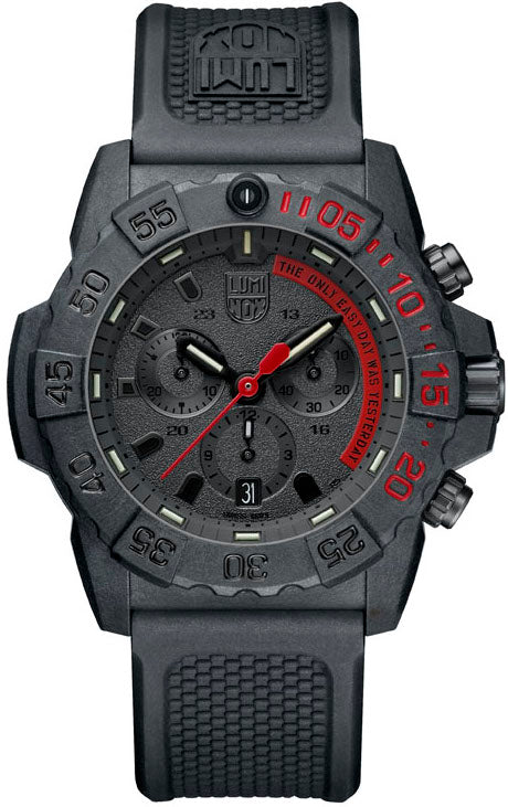 Luminox Watch Navy Seal 3500 Series Chronograph - Grey