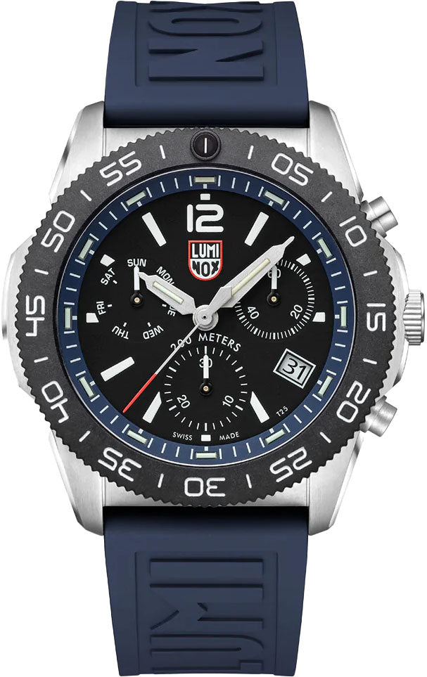 Luminox Watch Sea Pacific Diver Chronograph 3140 Black Blue
