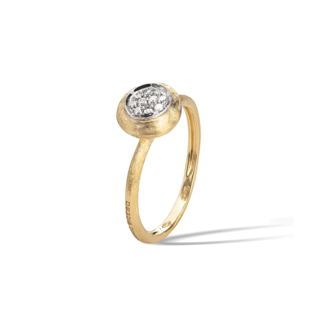 Marco Bicego Jaipur 18ct Yellow and White Gold Diamond Ring - S