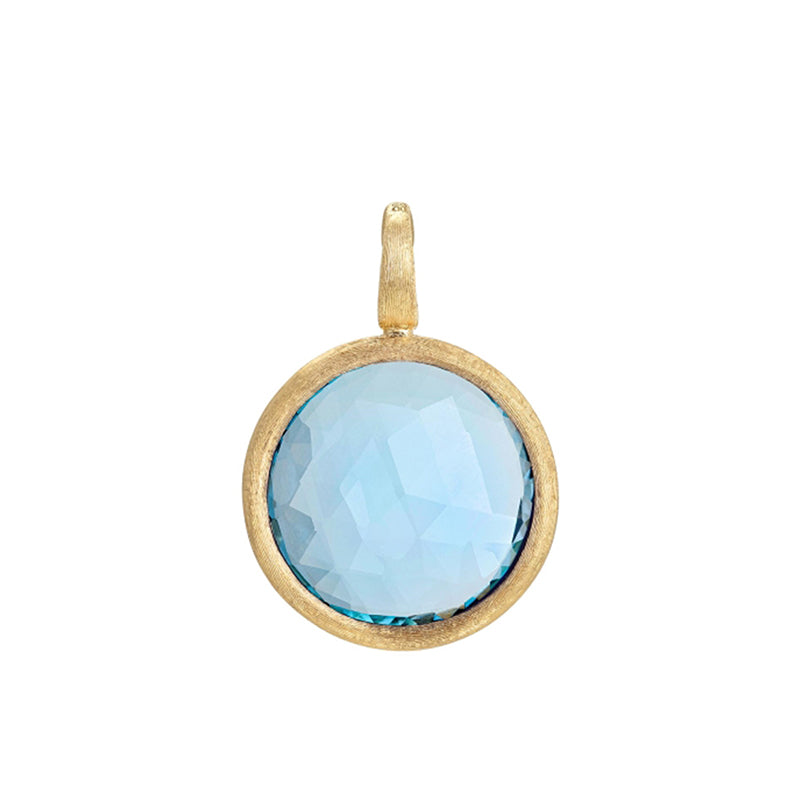 Marco Bicego Jaipur 18ct Yellow Gold Topaz Large Stackable Pendant D - Gold