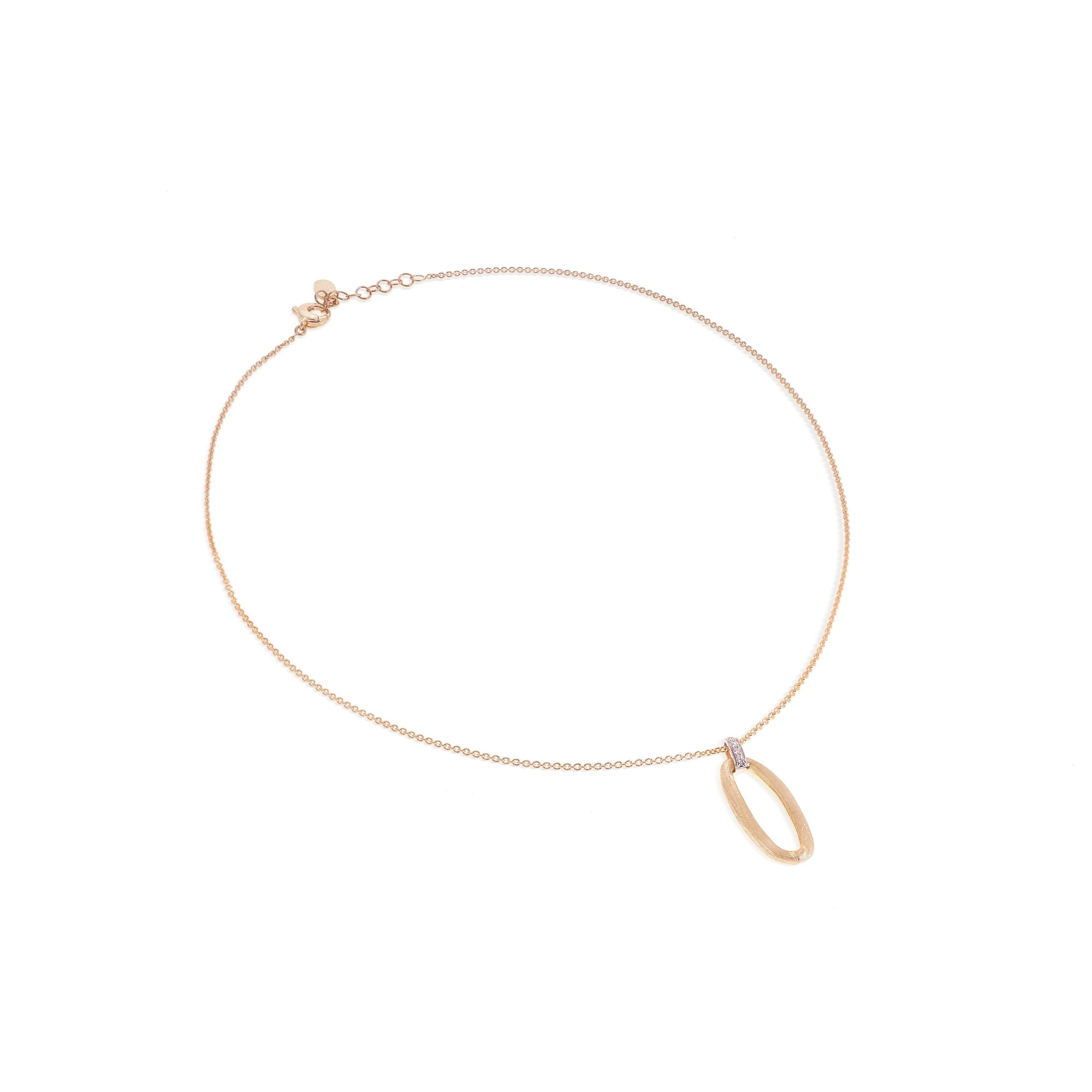 Marco Bicego Jaipur Link 18ct Yellow Gold Diamond Necklace