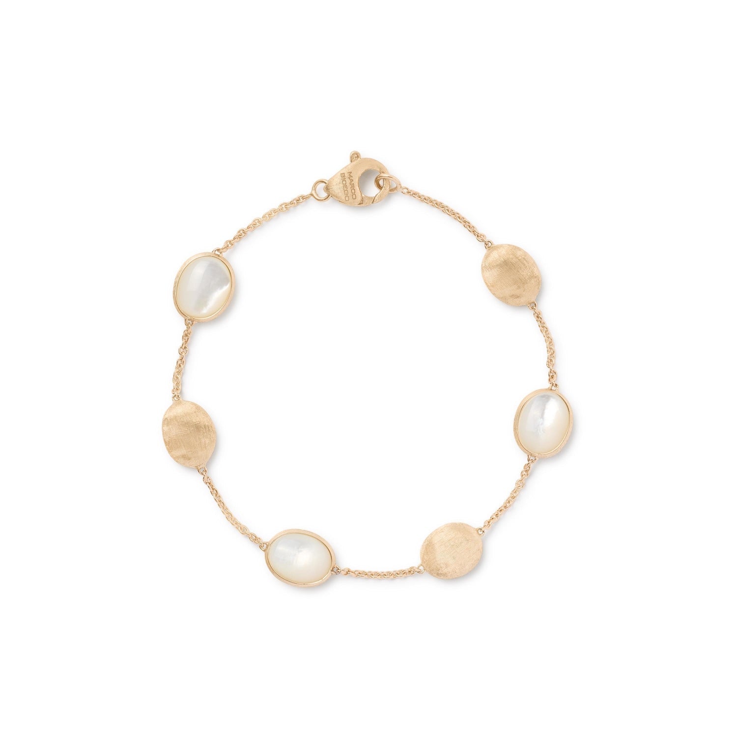 Marco Bicego Siviglia 18ct Yellow Gold Mother of Pearl Bracelet