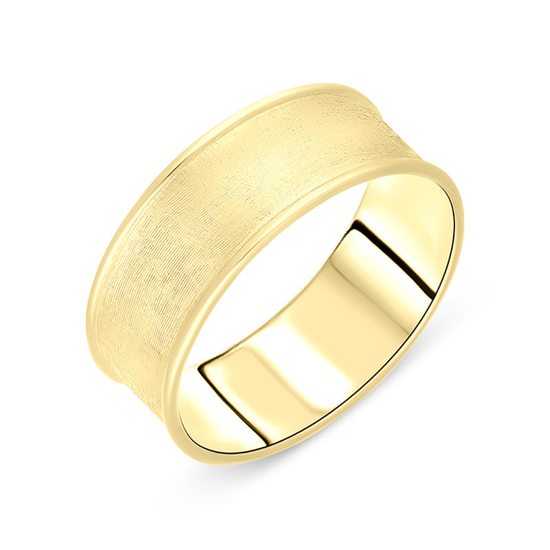 Marco Bicego Uomo 18ct Yellow Gold Unisex Wide Ring - V