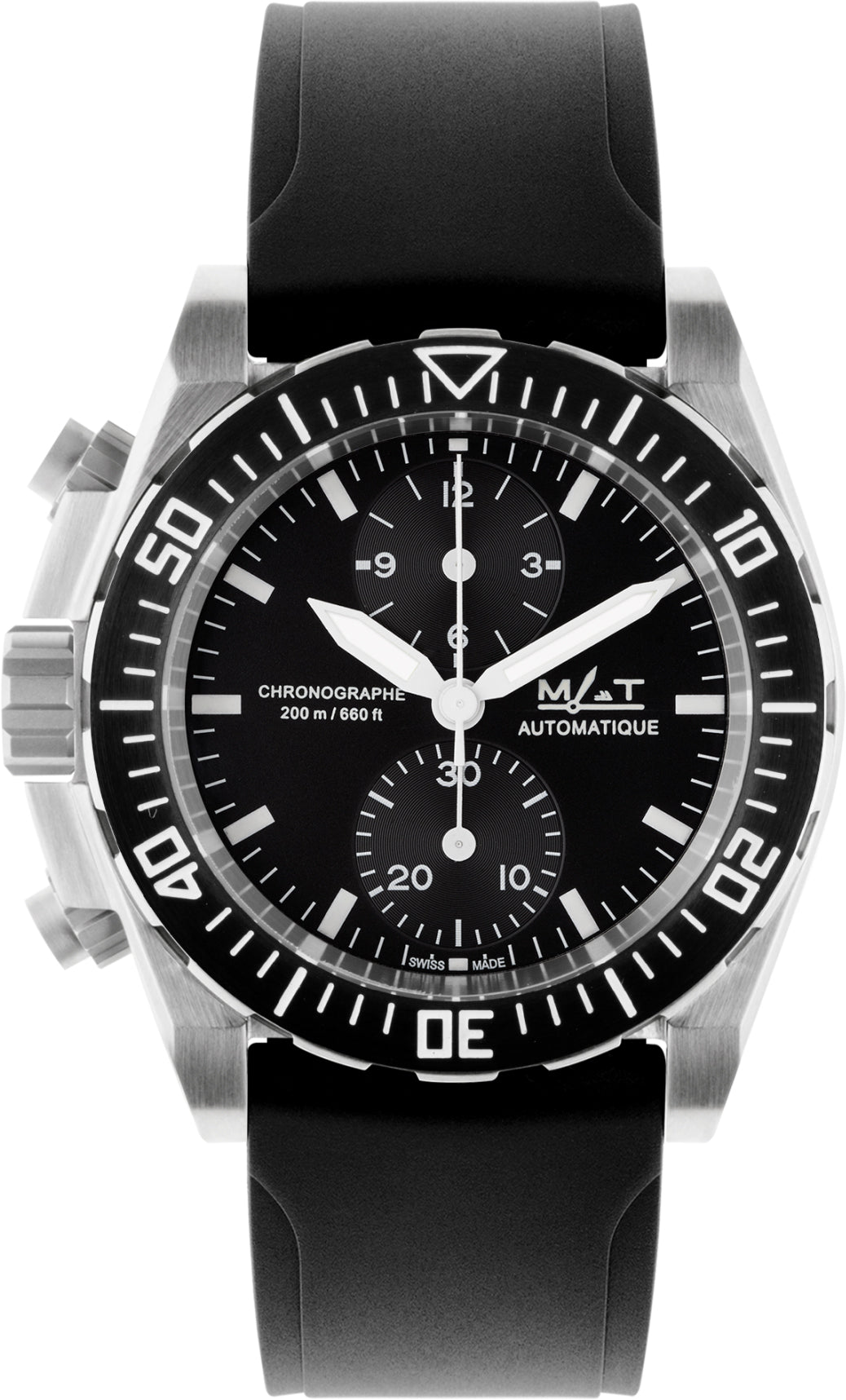 Mat Watch Aviation Chrono - Black