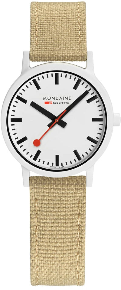 Mondaine Watch Essence White D