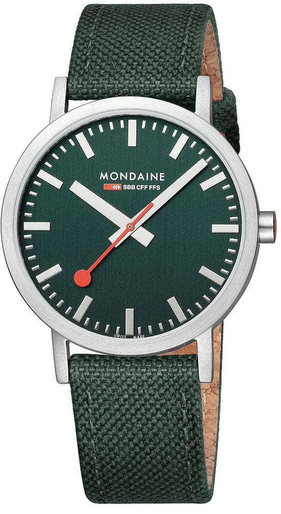 Mondaine Watch Classic Park Green - Green