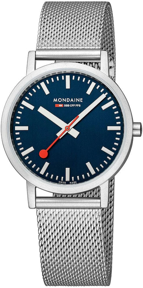 Mondaine Watch Classic Deepest Blue Special Edition