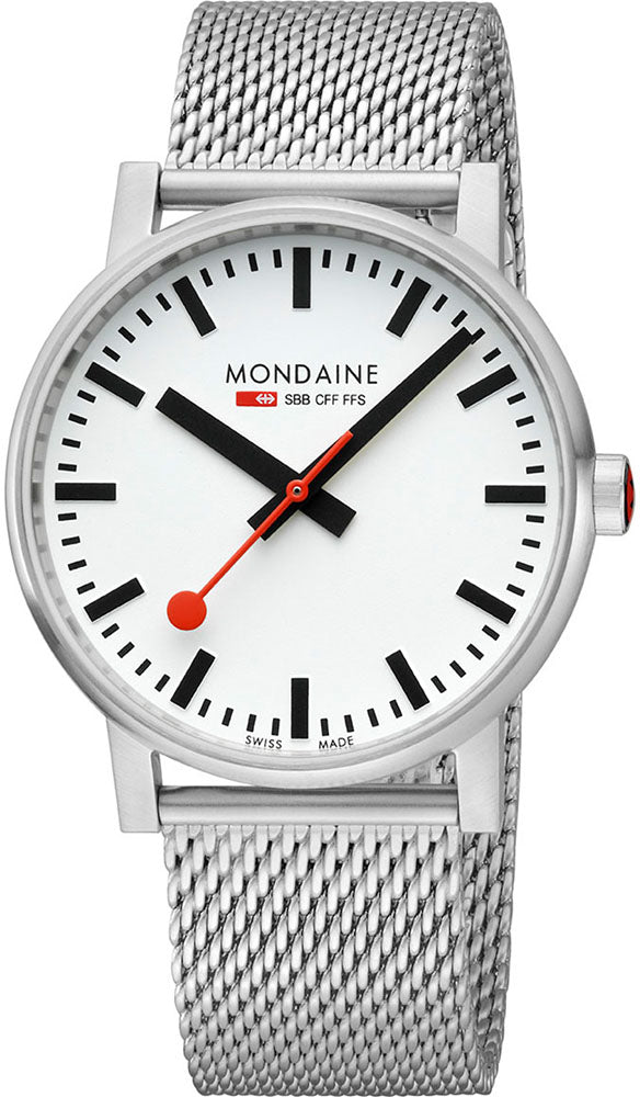 Mondaine Watch Evo2 White - White