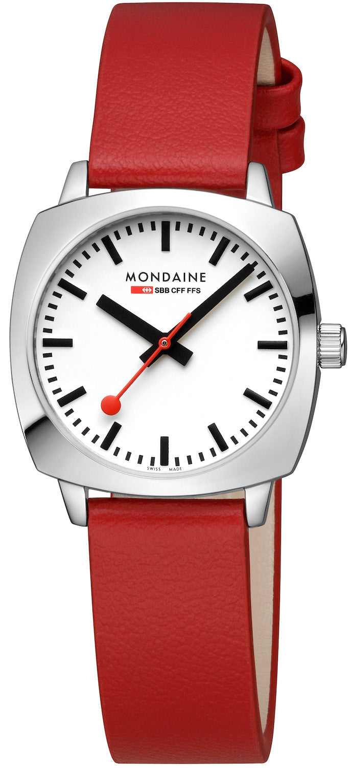 Mondaine Watch Official Swiss Railways Cushion