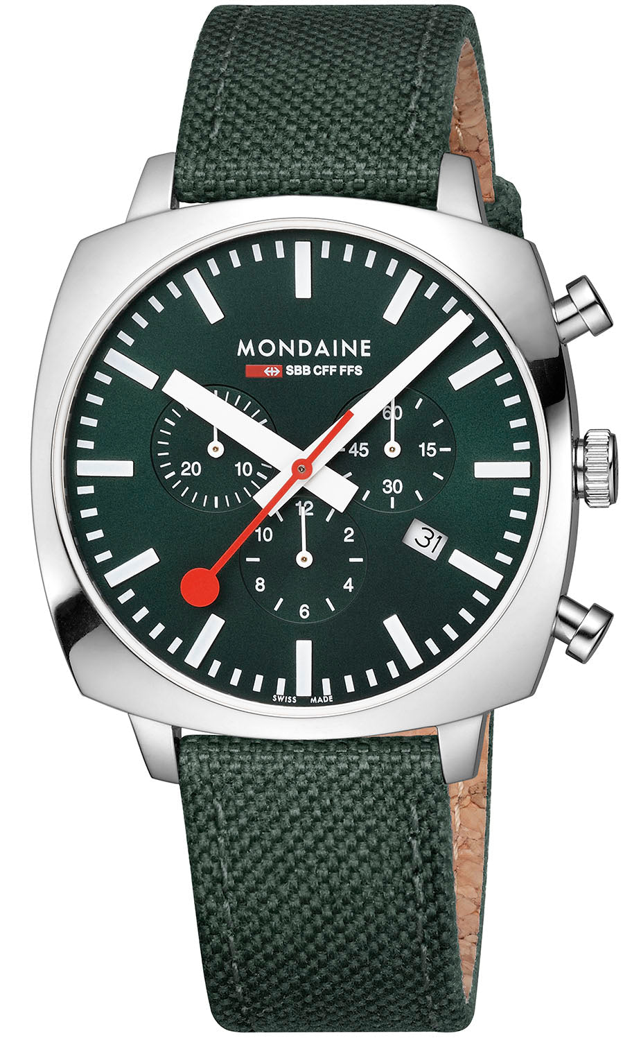 Mondaine Watch Official Swiss Railways Cushion Set