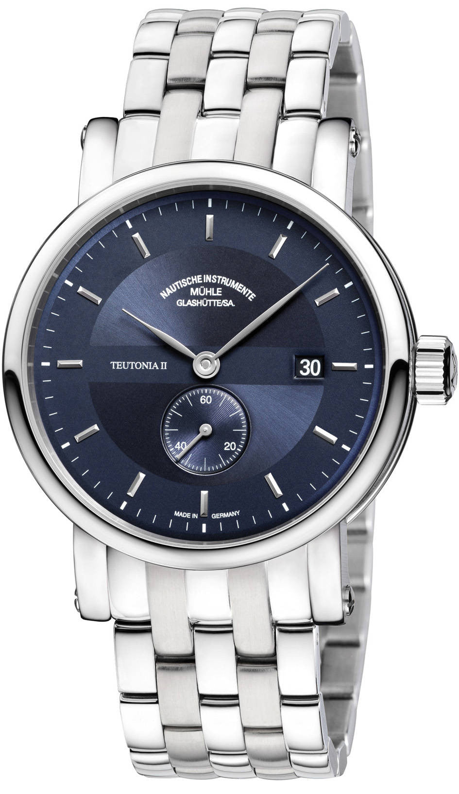 Muhle Glashutte Watch Teutonia II Kleine Sekunde - Blue