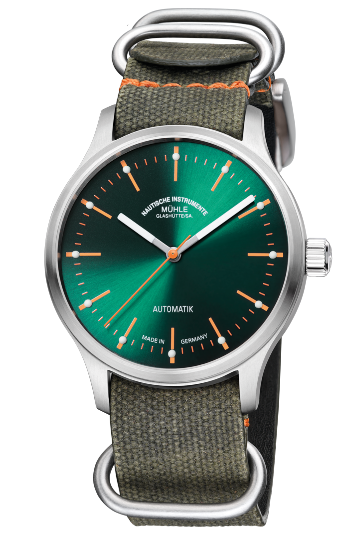 Muhle Glashutte Watch Panova Green - Green
