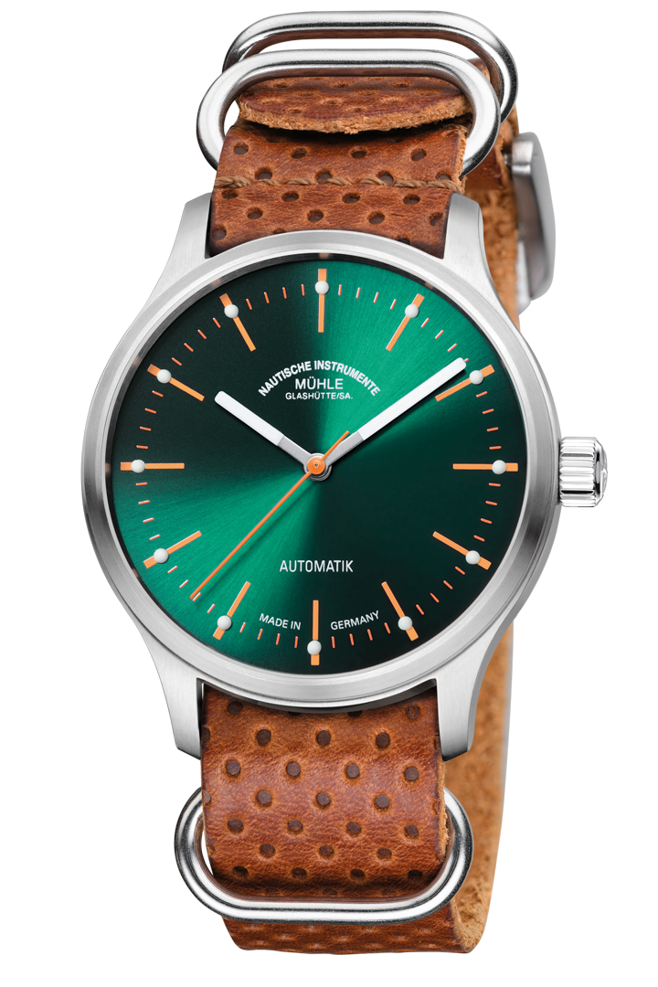 Muhle Glashutte Watch Panova Green