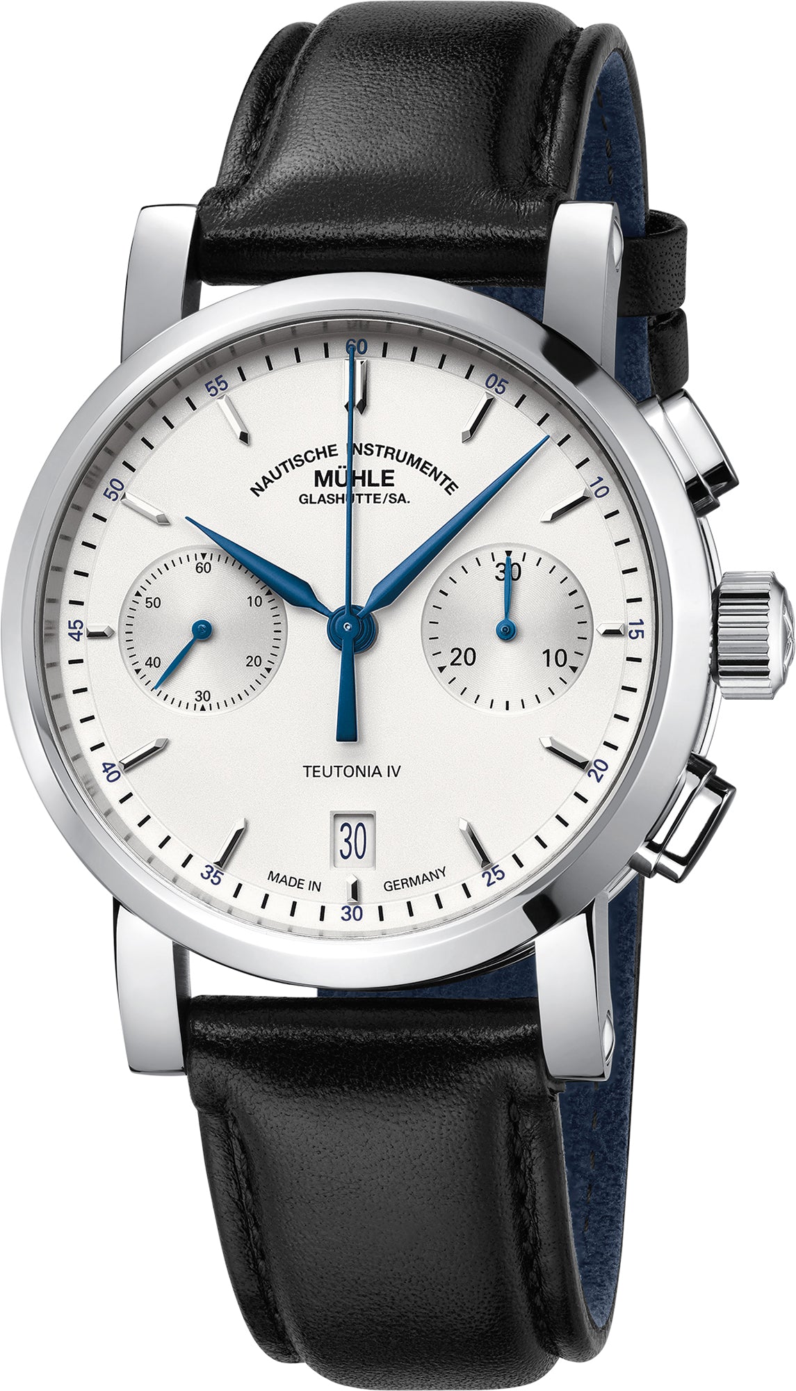 Muhle Glashutte Watch Teutonia IV Chronograph - White