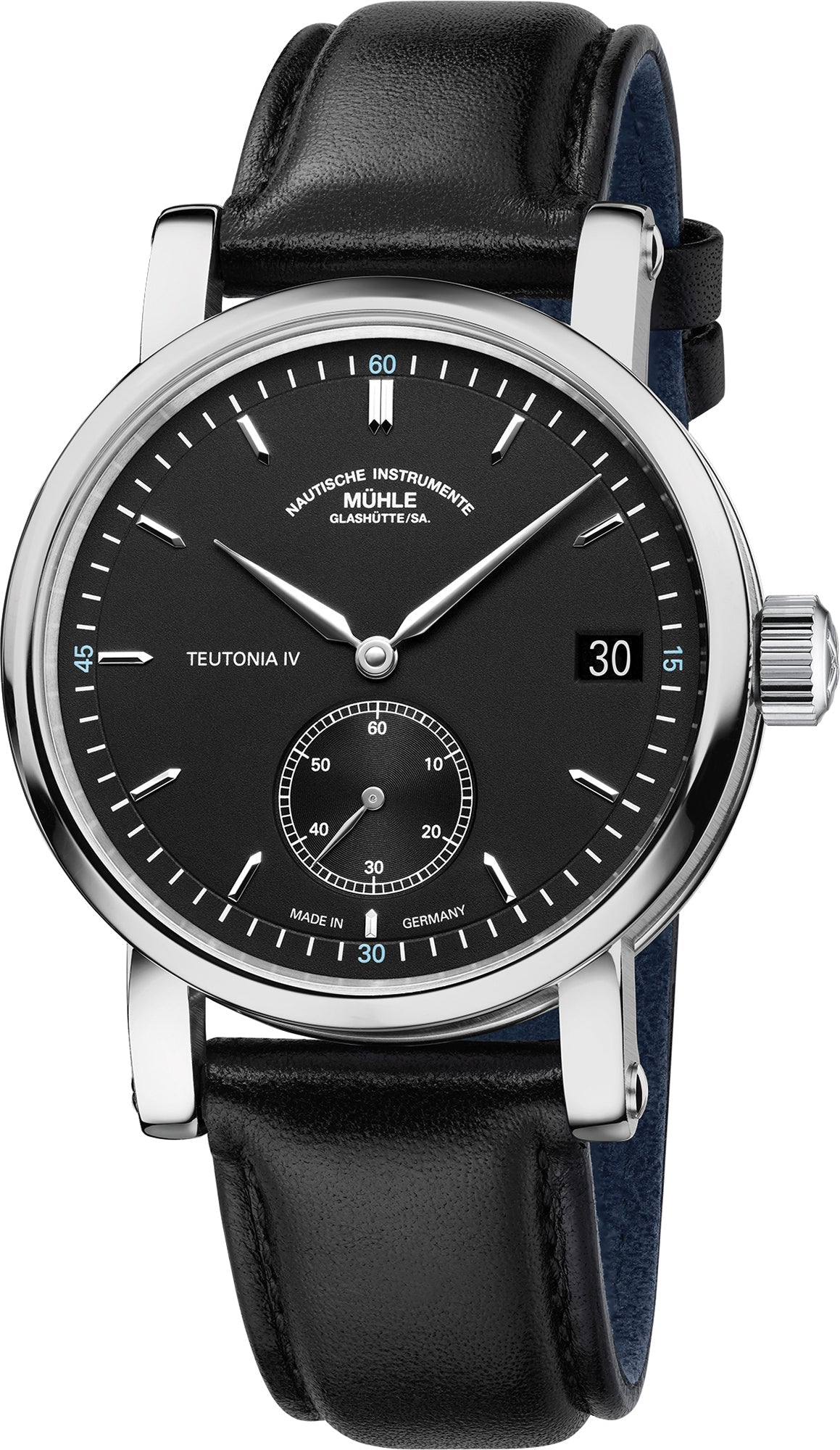 Muhle Glashutte Watch Teutonia IV Small Second - Black