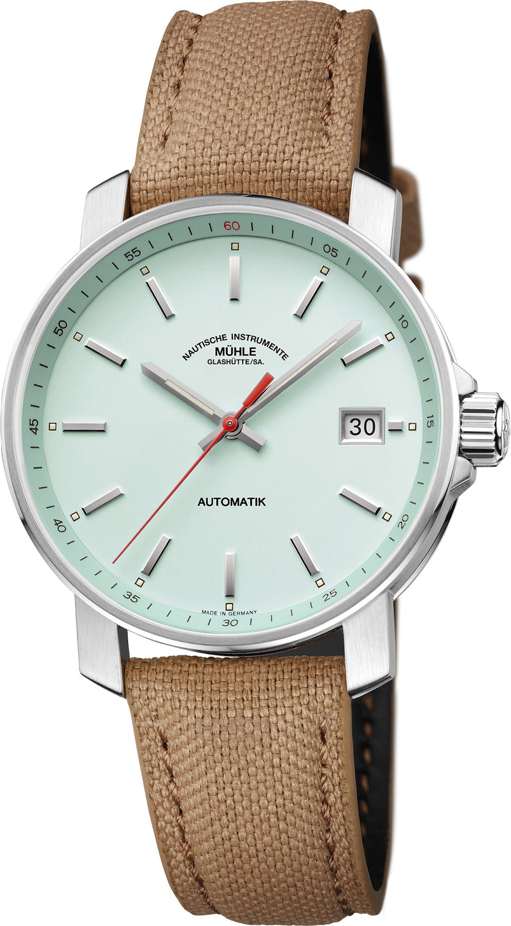 Muhle Glashutte Watch 29er Big Mint Canvas