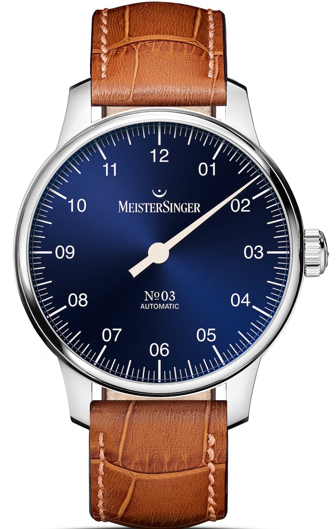 MeisterSinger Watch N. 03 Sunburst Blue