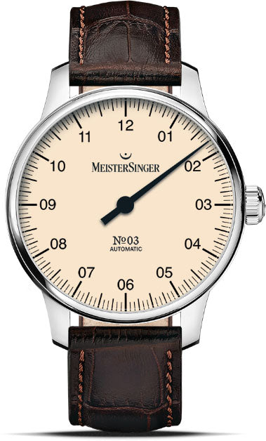 MeisterSinger Watch N. 03 Ivory