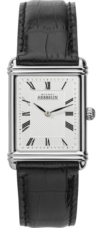 Herbelin Watch Art Deco Mens - Silver