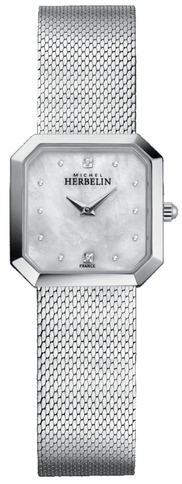 Herbelin Watch Octogone Ladies - White
