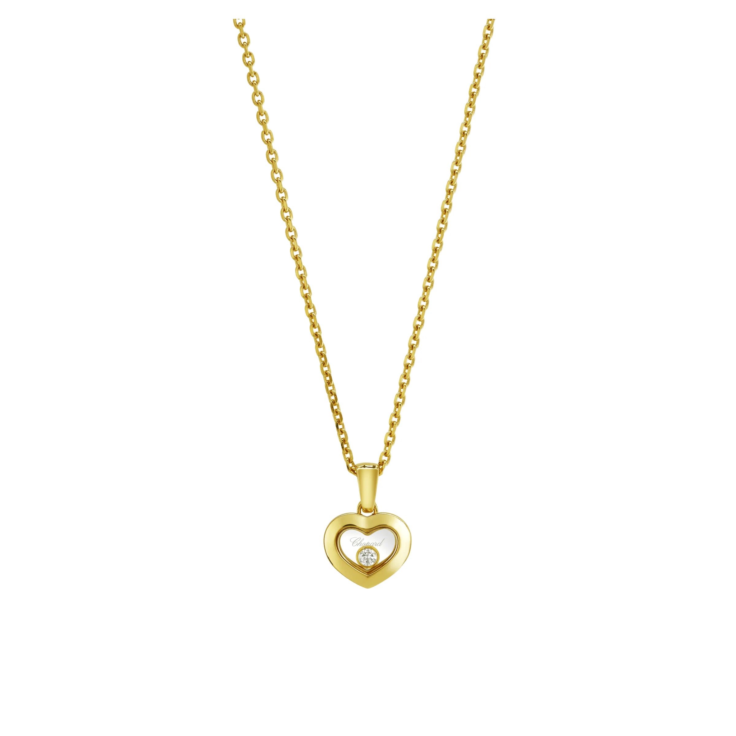 Chopard Happy Diamonds Icons 18ct Yellow Gold 0.05ct Diamond Pendant