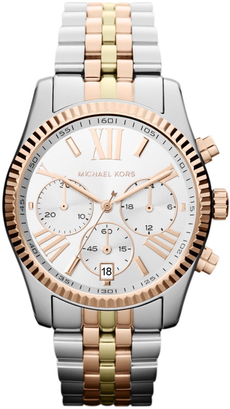 Michael Kors Watch Lexington Chronograph - Silver