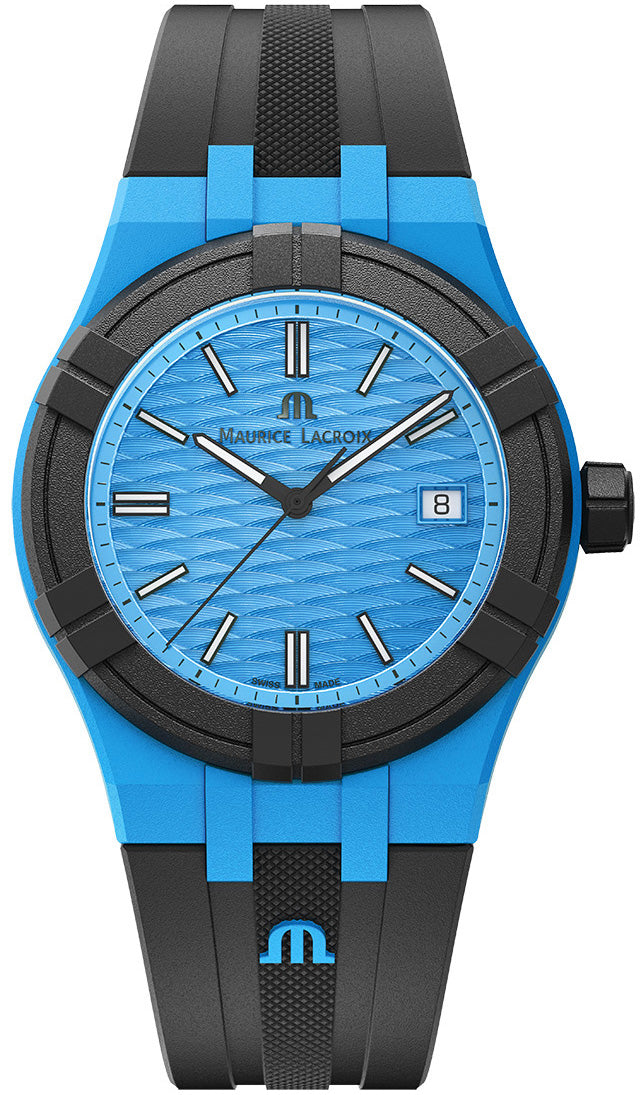 Maurice Lacroix Watch Aikon Quartz TIDE Blue