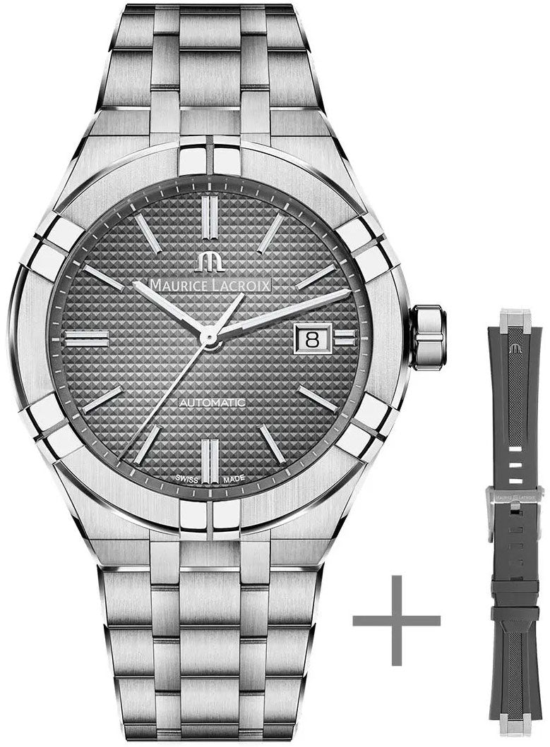 Maurice Lacroix Watch Aikon Automatic 42mm Strap Set D