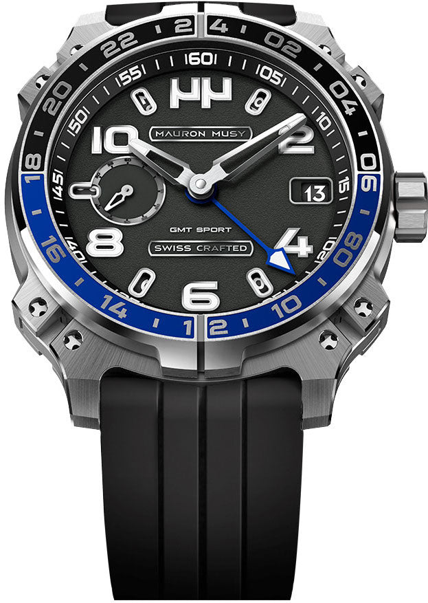 Mauron Musy Watch MU04 GMT Sport - Black