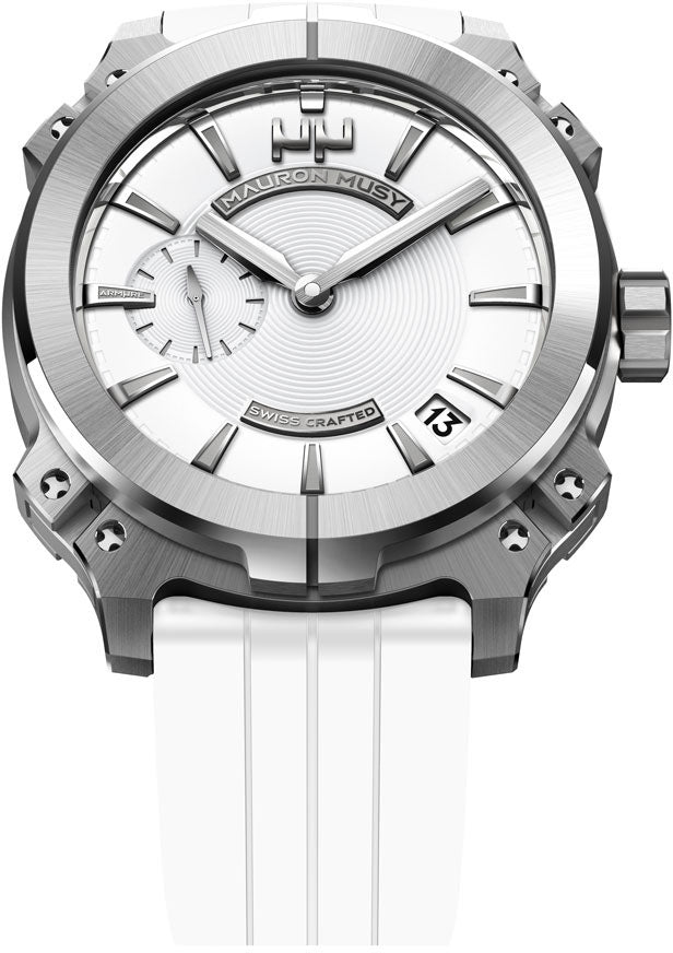 Mauron Musy Watch MU03 Armor - White