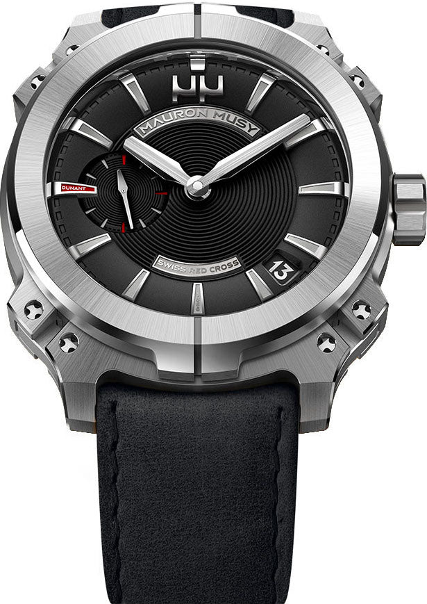 Mauron Musy Watch MU03 Armor Henry Dunant Limited Edition - Black