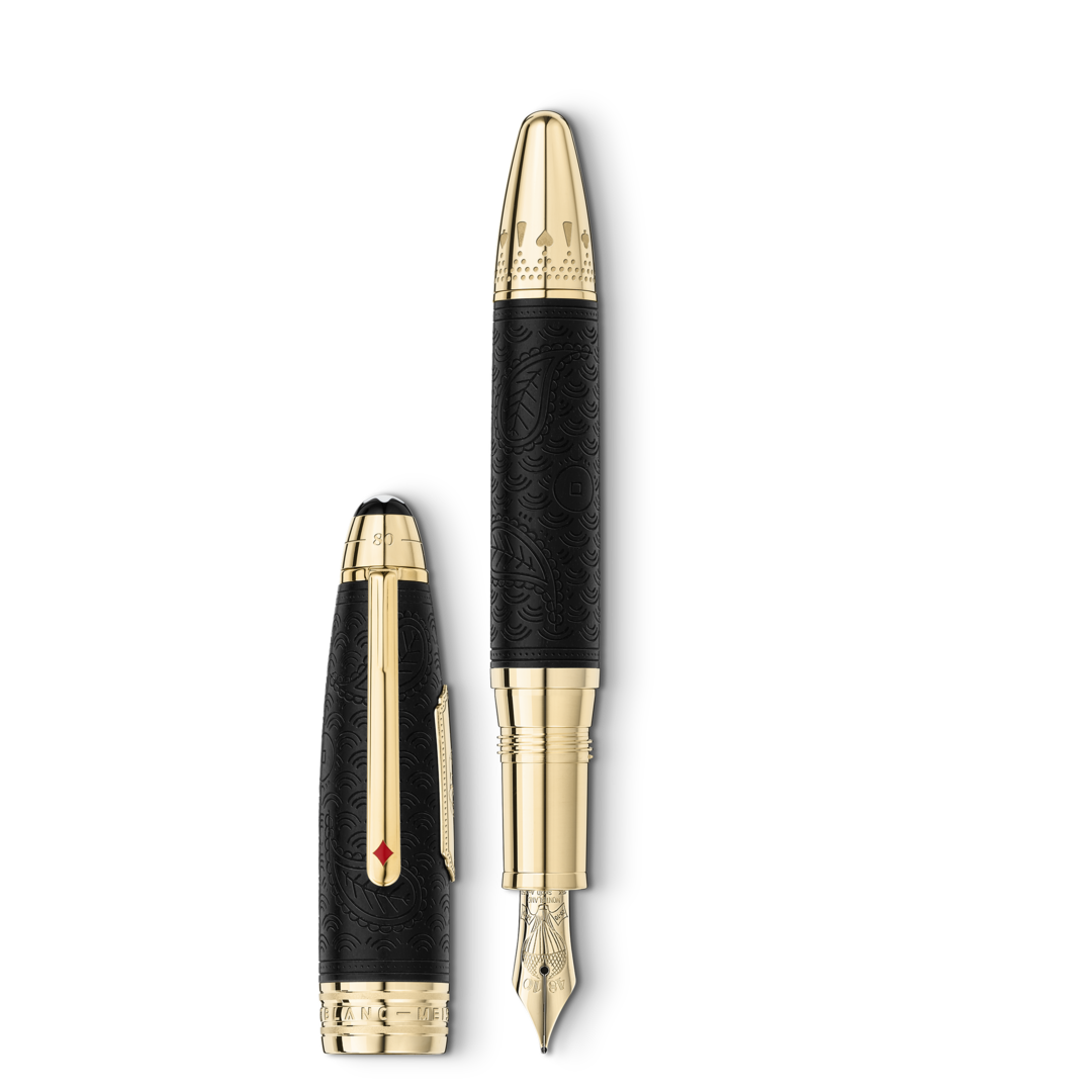Montblanc Meisterstuck Around the World in 80 Days Solitaire LeGrand Fountain Pen (F) D
