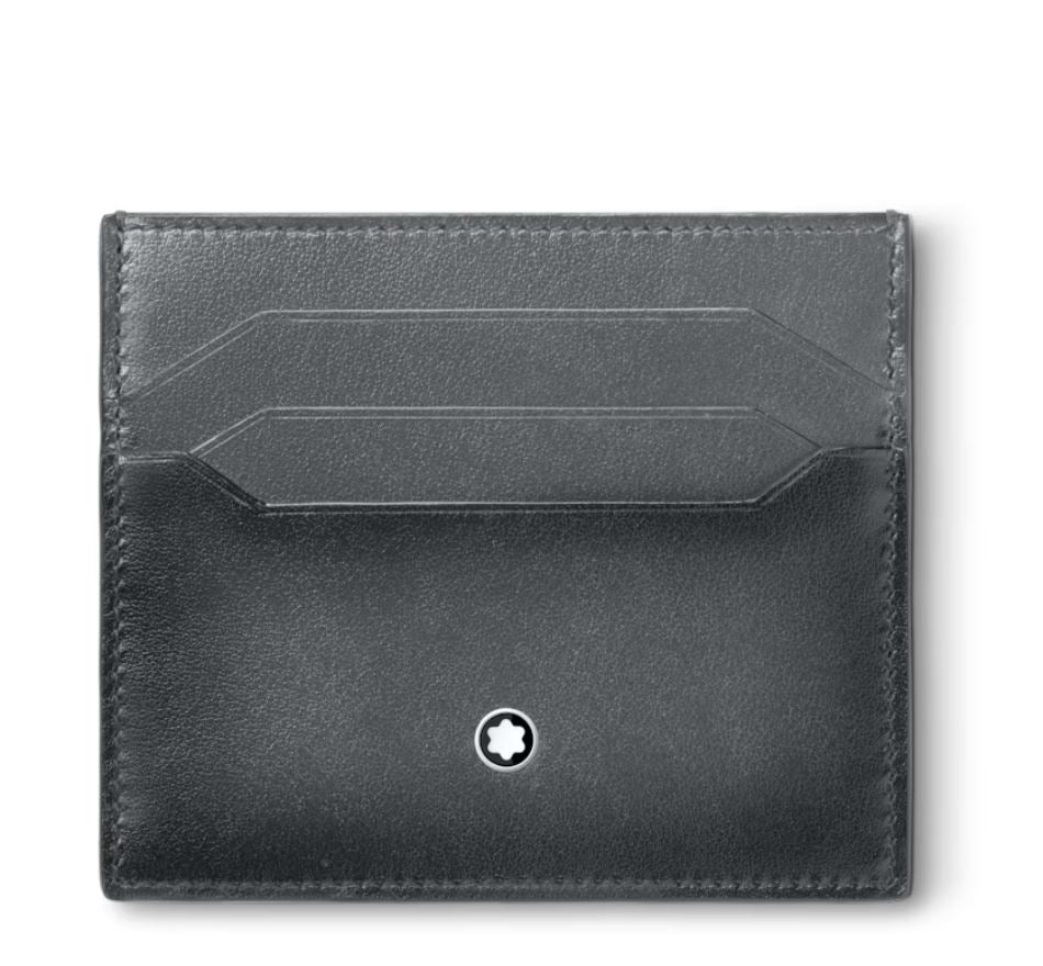 Montblanc Meisterstuck Card Holder 6cc Grey D