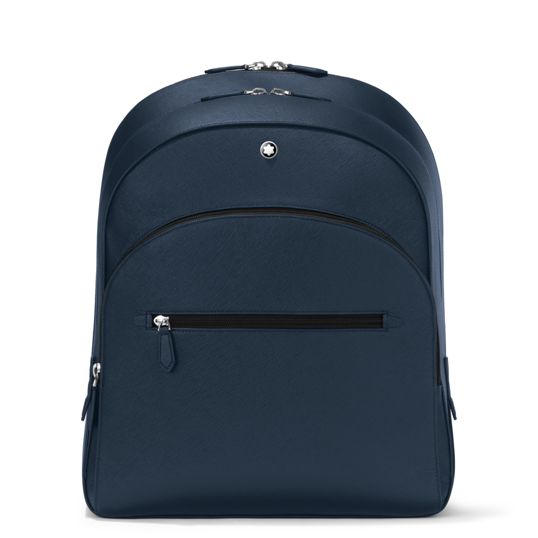 Montblanc Montblanc Sartorial Large Backpack 3 Compartments Ink Blue D