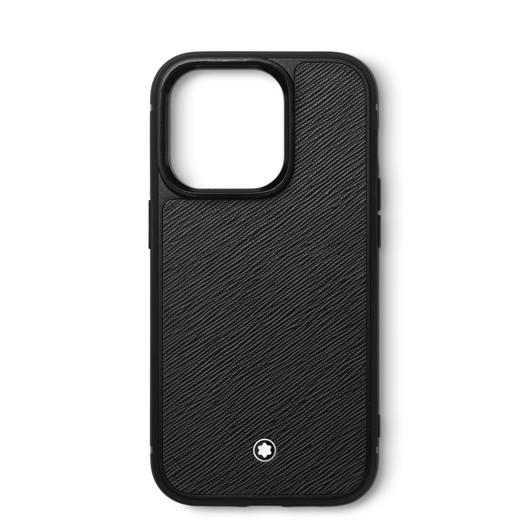 Montblanc Sartorial Hard Phone Case for Apple iPhone 15 Pro Black