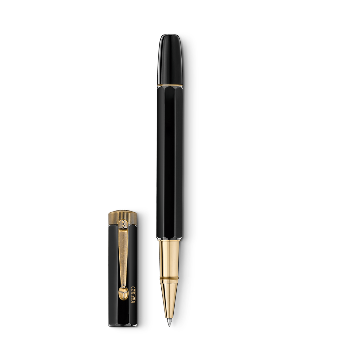 Montblanc Writing Instrument Heritage Egyptomania Special Edition Black Rollerball Pen - Black