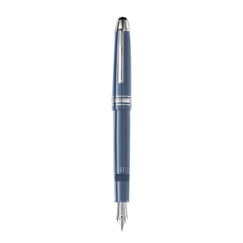Montblanc Writing Instrument Meisterstuck Glacier LeGrand Fountain Pen M Blue D - Blue