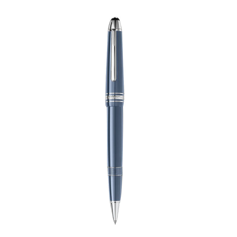 Montblanc Writing Instrument Meisterstuck Glacier LeGrand Rollerball Blue D - Blue