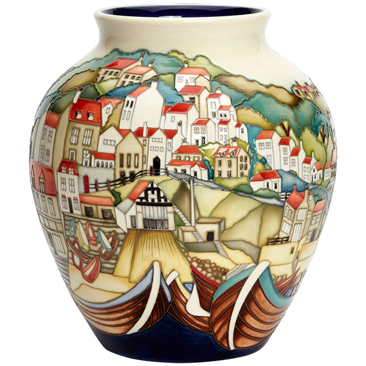 Moorcroft Limited Edition Runswick Bay Vase